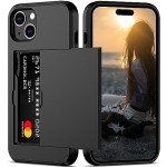 iPhone 15 Heavy Duty Case with Card Holder