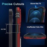 iPhone 15 Case with Slide Camera Cover & Kickstand