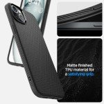 Spigen iPhone 15 Case - Matte Black Protection
