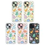 Dinosaur Land iPhone 15 Clear TPU Case