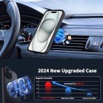 CACOE Magnetic iPhone 15 Case - Matte Black