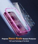 Diaclara Rugged Pink Case for iPhone 16