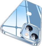 Crystal Clear iPhone 15 Case with Mil-Grade Protection