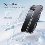 Crystal Clear iPhone 15 Case with Mil-Grade Protection