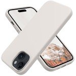 iPhone 15 Slim Silicone Shockproof Case - Stone