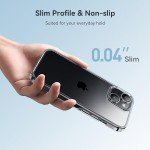 Crystal Clear iPhone 15 Case with Mil-Grade Protection