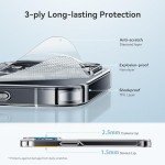 Crystal Clear iPhone 15 Case with Mil-Grade Protection