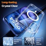TAURI 3-in-1 Clear Case for iPhone 16