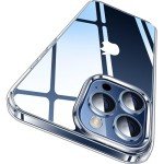 Crystal Clear iPhone 15 Pro Case - 10FT Protection