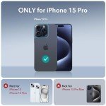 ESR Military-Grade iPhone 15 Pro Case - Clear