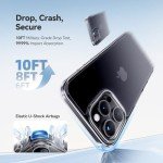 Crystal Clear iPhone 15 Pro Case - 10FT Protection