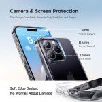 Crystal Clear iPhone 15 Pro Case - 10FT Protection