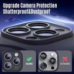 Symcele iPhone 15 Pro Case with Privacy Protectors