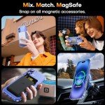 TAURI 3-in-1 Clear Case for iPhone 16