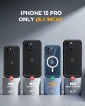 Miracase Magnetic iPhone 15 Pro Full-Body Case