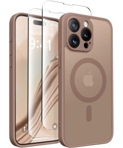 Magnetic iPhone 15 Pro Case with Camera Protection