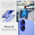 Spigen Ultra Hybrid MagFit iPhone 16 Case - White