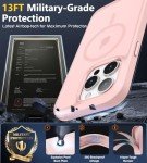 BossKiss Magnetic Pink Case for iPhone 15 Pro
