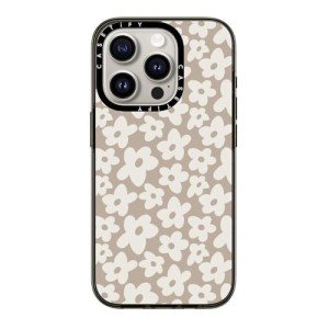 CASETiFY iPhone 15 Pro Compact Case - Floral Design