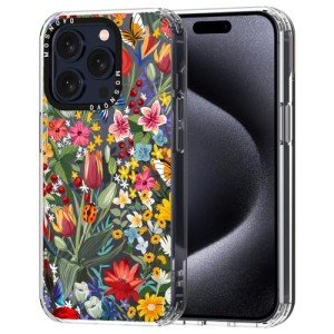 MOSNOVO Clear TPU Phone Case for iPhone 15 Pro