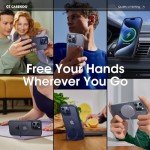 Magnetic Stand iPhone 15 Pro Case - Black
