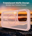 BossKiss Magnetic Pink Case for iPhone 15 Pro