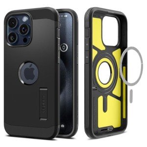 Spigen Tough Armor Case for iPhone 15 Pro - Black