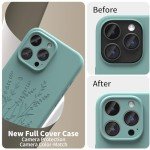 Midnight Green Floral iPhone 15 Pro Case