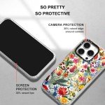 MOSNOVO Clear TPU Phone Case for iPhone 15 Pro