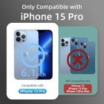 Midnight Green Floral iPhone 15 Pro Case