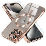Misea Magnetic iPhone 15 Pro Max Case - Gold