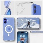 Spigen Ultra Hybrid MagFit iPhone 16 Case - White