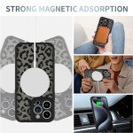 AIGOMARA Black Leopard iPhone 15 Pro Case