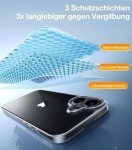 TORRAS Slim Clear Case for iPhone 16