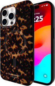 Kate Spade Tortoiseshell iPhone 15 Pro Max Case