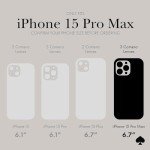 Kate Spade Tortoiseshell iPhone 15 Pro Max Case