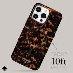 Kate Spade Tortoiseshell iPhone 15 Pro Max Case