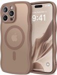 Cute Brown iPhone 15 Pro Max Case with Protection