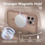 Cute Brown iPhone 15 Pro Max Case with Protection