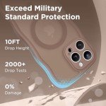 Cute Brown iPhone 15 Pro Max Case with Protection