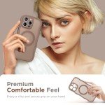 Cute Brown iPhone 15 Pro Max Case with Protection