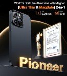 TORRAS Magnetic Slim Case for iPhone 15 Pro Max