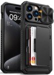 iPhone 15 Pro Max Case with Card Holder & Stand