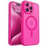 Hot Pink Magnetic iPhone 15 Pro Max Case