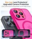 Hot Pink Magnetic iPhone 15 Pro Max Case