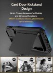 iPhone 15 Pro Max Case with Card Holder & Stand