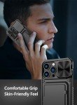 iPhone 15 Pro Max Case with Card Holder & Stand