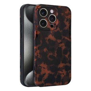 Stylish Tortoiseshell Phone Case for iPhone 15 Pro Max