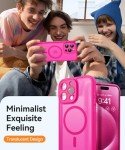 Hot Pink Magnetic iPhone 15 Pro Max Case