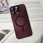 Magnetic iPhone 15 Pro Max Case - Red Wine